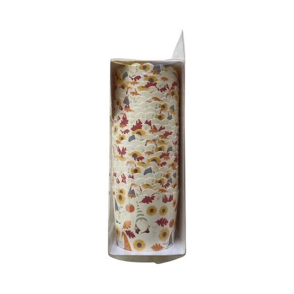 50 Count Fall Harvest & Gnome Sunflower Cupcake Liners New in Box - Picture 4 of 10